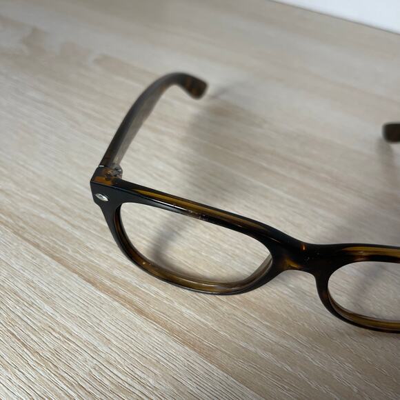 Ray-Ban RB2132 New Wayfarer 902 Sunglasses Tortoise Frames Only 55-18 Italy - Picture 7 of 10